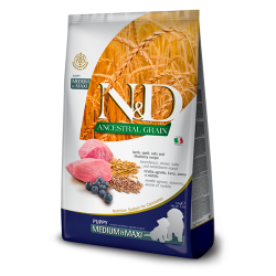 N&D Ancestral grain - Agneau & Myrtille Medium/Maxi puppy 2.5kg