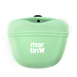 Martin pochette à friandises 13 cm en silicone vert