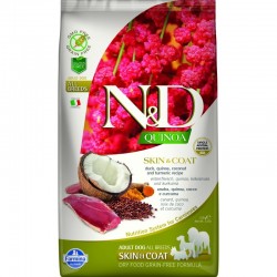 N&D Quinoa Skin&Coat - Canard & Noix de coco Adulte all breeds