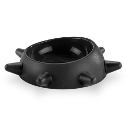 United Pets Boss bowl noir avec picots noirs