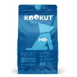 Kookut Adult chien - Saumon & Poisson blanc
