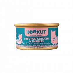 Kookut - Poulet élevé en liberté & crevettes - Naturel