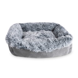 Feezack Lit pour chien Self Warming gris