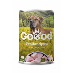 Goood - Pâtée chien adulte à la dinde fermière 400 g