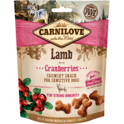 Carnilove Crunchy Dog Snacks - Agneau et canneberge