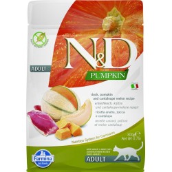 N&D Pumpkin - Canard, potiron & melon adult grain free chat