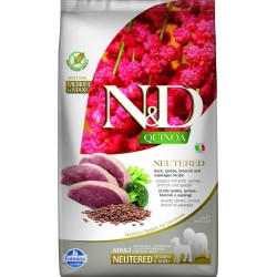 N&D Quinoa Neutered - Canard, broccoli & asperges Adult medium/maxi