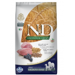 N&D Ancestral grain - Agneau & Myrtille Medium/Maxi Adult