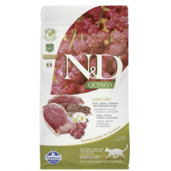 N&D Quinoa Urinary - Canard & Canneberge grain free chat
