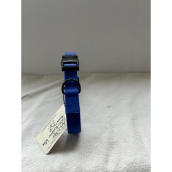 Grossenbacher Collier Biothane 19mm x 35-50cm Bleu Foncé